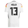 Tyskland Muller 13 Fotbollströjor Hemma tröja EURO 2024 Kortärmad